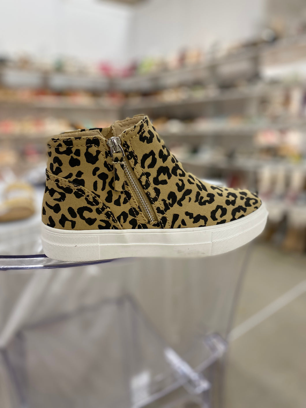 Leopard Soda Sneakers